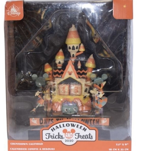 💜 Disney Countdown to Halloween Calendar House Castle Minnie Witch-Mickey - Picture 3 of 8